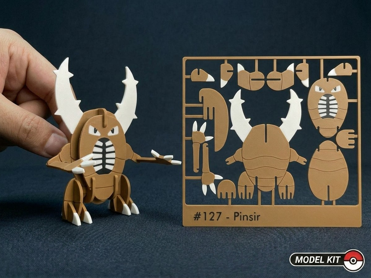 Pokemon #127 - Pinsir kit card