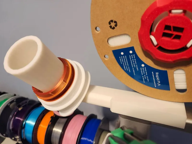 Spool adapter holder
