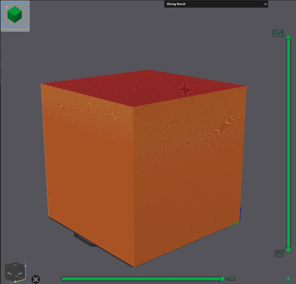 The Behemoth 256*256*256 cube 100% infill, test by Plastic Forge ...