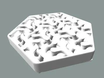 Gyroid coaster