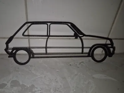 silhouette renault 5 alpine