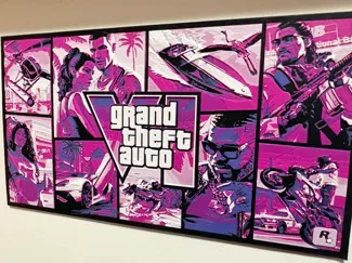 Grand Theft Auto 6 Cover Art Poster