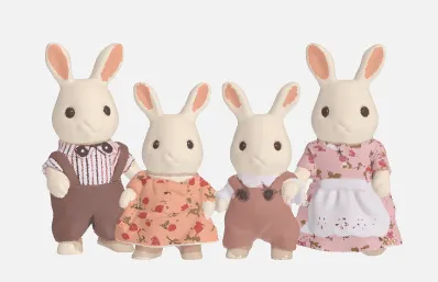 Calico Critter Rabbit Family - Free 3D Print Model - MakerWorld