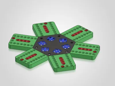 Aggravation Marbles Modular Board Game (Wahoo) 
