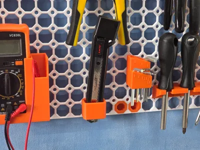 Box Cutter Holder for Multiboard