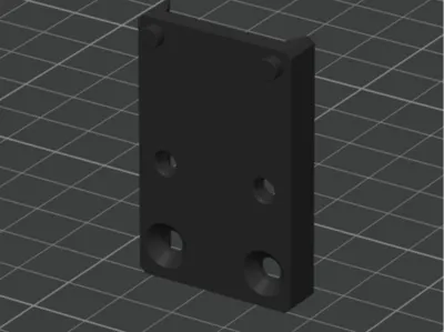 Montage Platte Gate PTX for RMR Red dot footprint