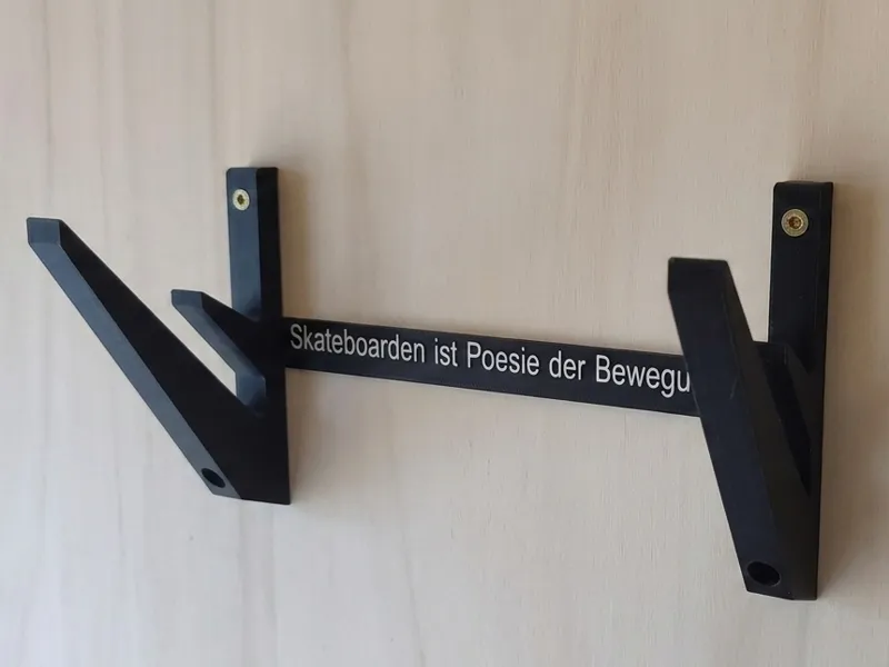 Skateboard Halterung - Ständer - Wandhalterung