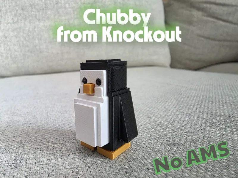 Chubby from the Roblox Game Knockout