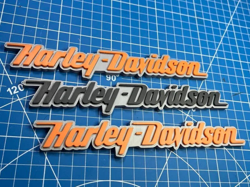 harley davidson magnetic logo