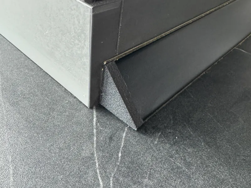 End Panel Cap for kitchen strip