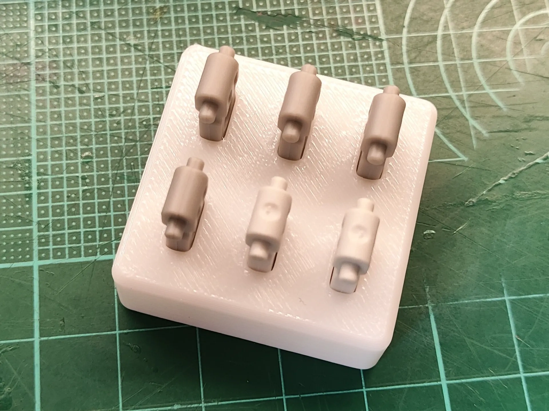 Miniatura 13 do modelo 3D 拓竹配件模块化收纳盒（可用A1mini打印，可堆叠）