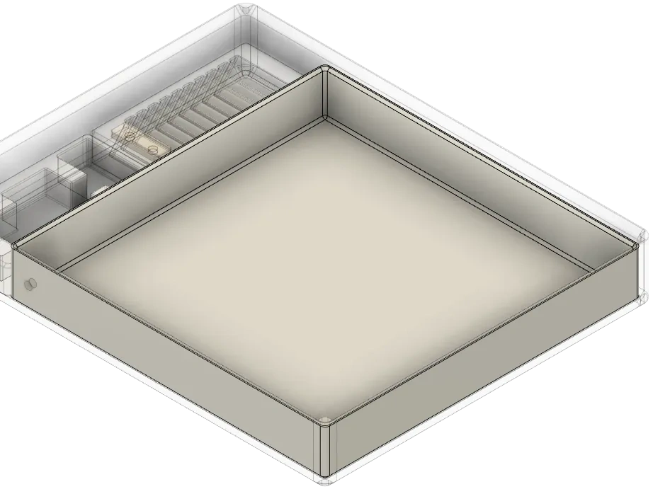 Miniatura 27 do modelo 3D 拓竹配件模块化收纳盒（可用A1mini打印，可堆叠）