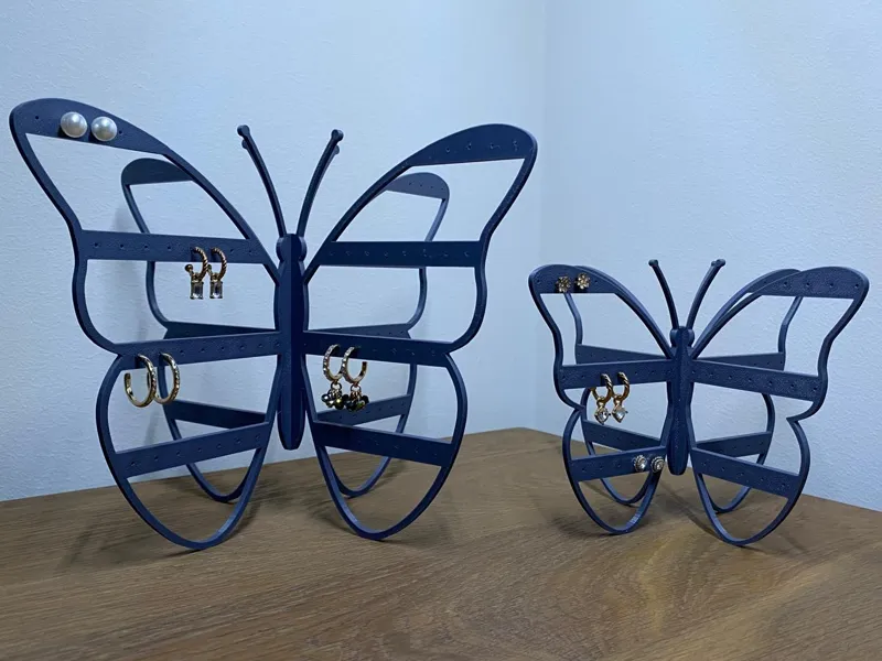 butterfly earring holder