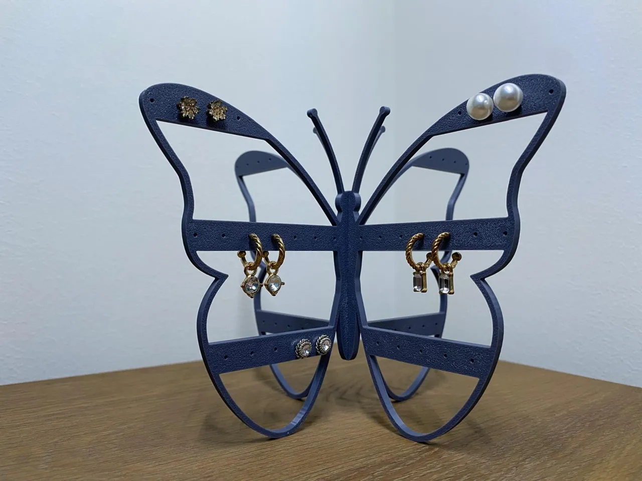 butterfly earring holder view 3