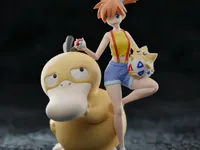 Figurine Ondine et Psykokwak, Pokémon — photo 2