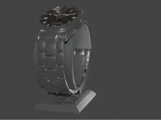 "who cares im already late" watch stand