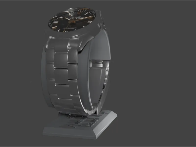 "who cares im already late" watch stand 