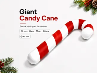 Giant Candy Cane (No AMS)