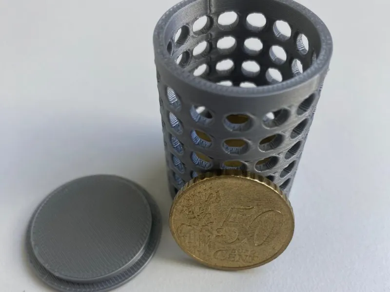 50ct Coin Box with lid