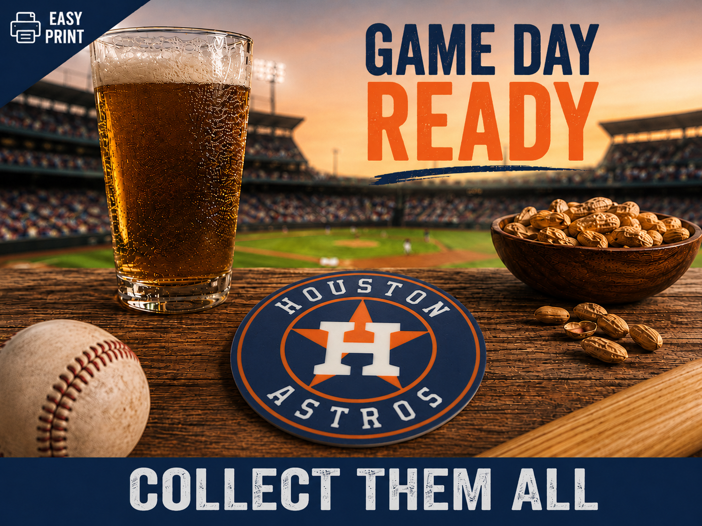 houston astros coaster mlb