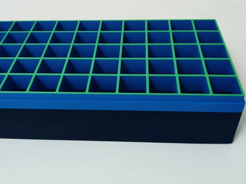 Box for 18650 batteries, 50 pieces