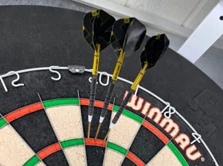 Softdart auf Swiss Point Adapter (Darts)
