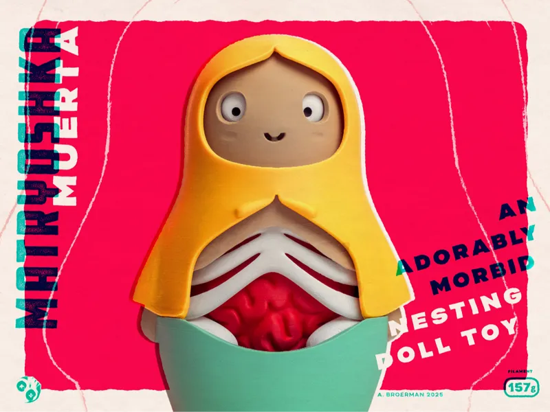 Matryoshka Muerta: A Morbid Nesting Doll