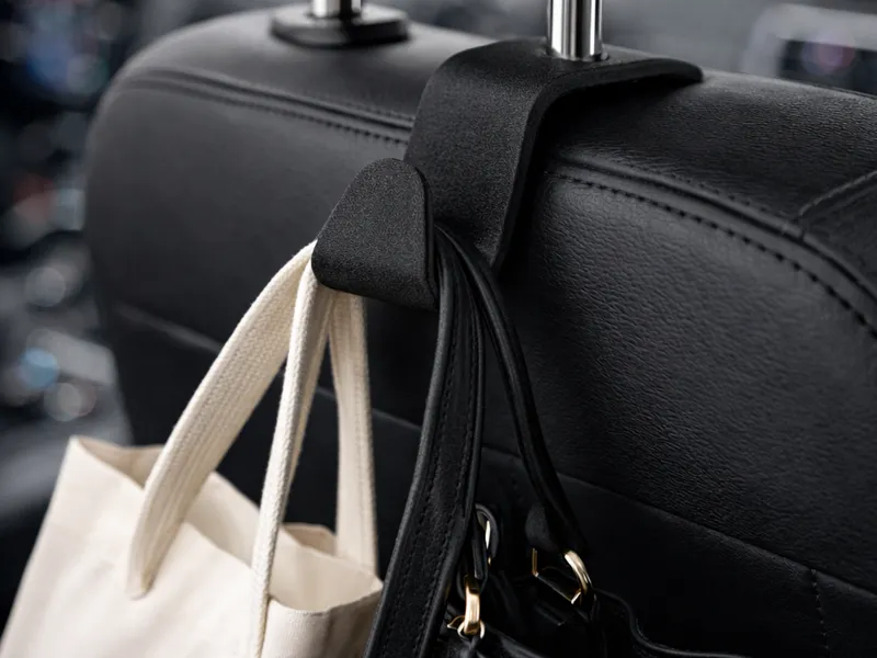 Car Headrest Hook – Shopping Bag & Purse Holder