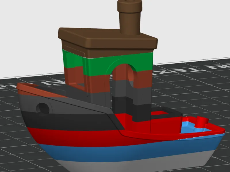 basic 8 color benchy test 