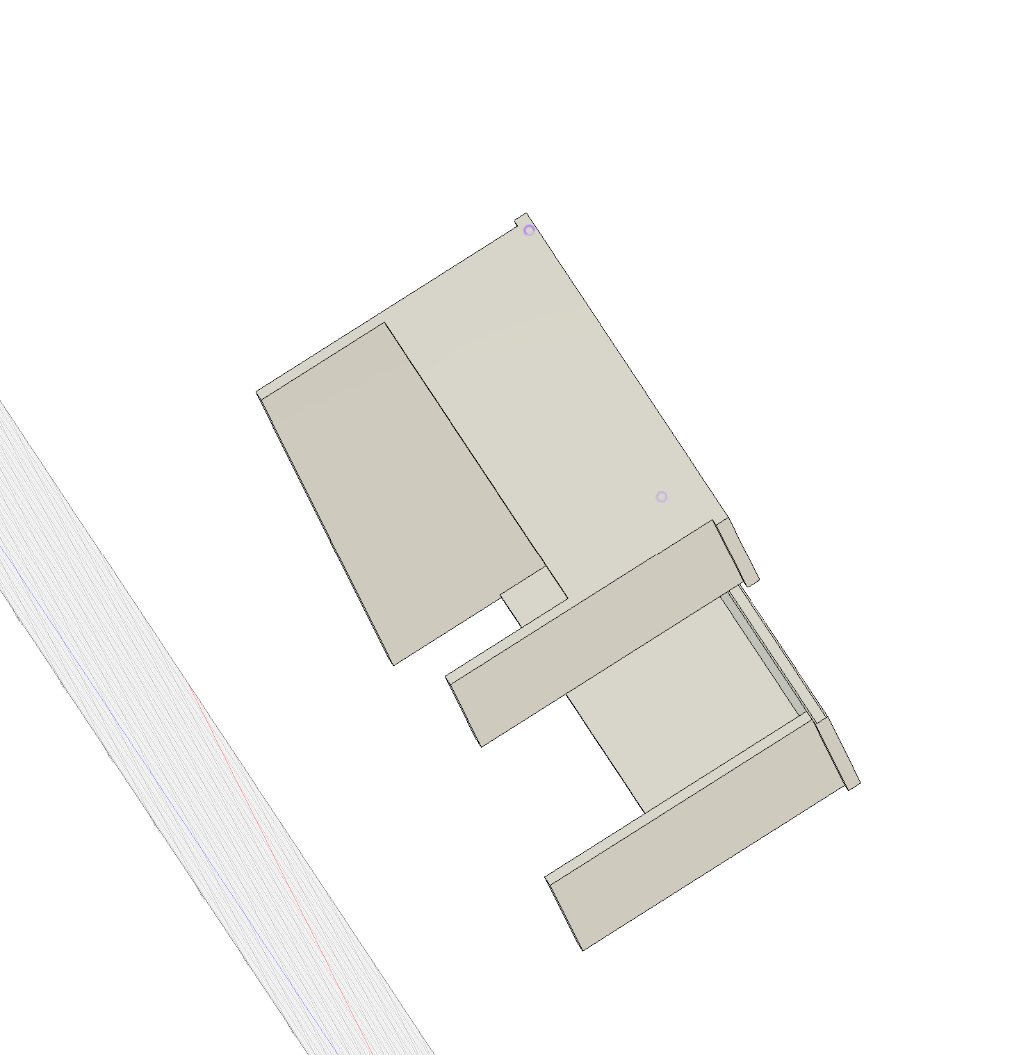 Miniatura 2 do modelo 3D 兔子草架食盆二合一