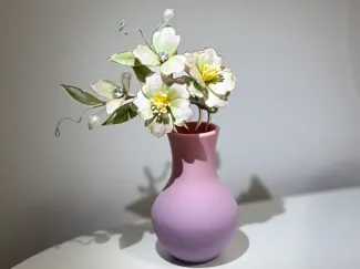 簪花小花瓶