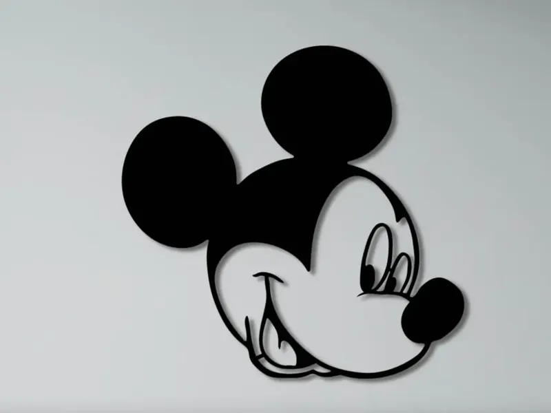 Mickey Mouse wall art