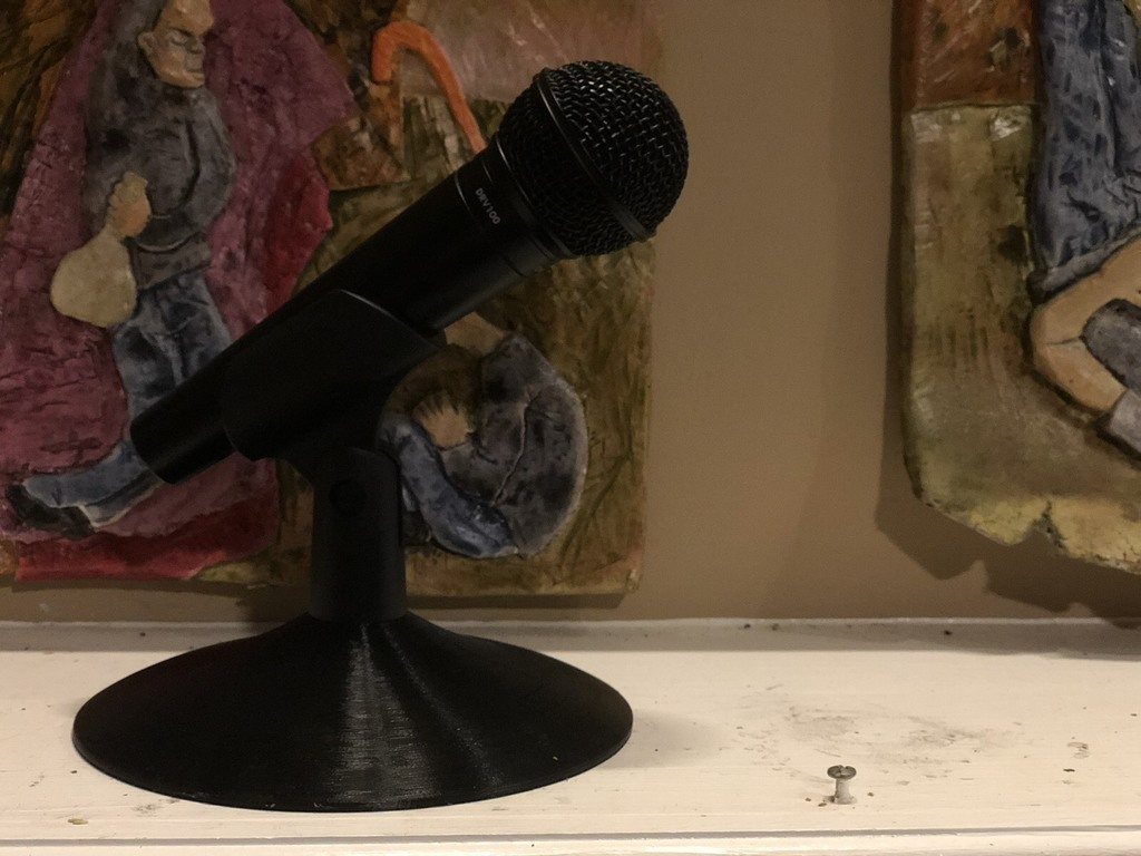Desktop Microphone Stand for 5/8 threaded mount
