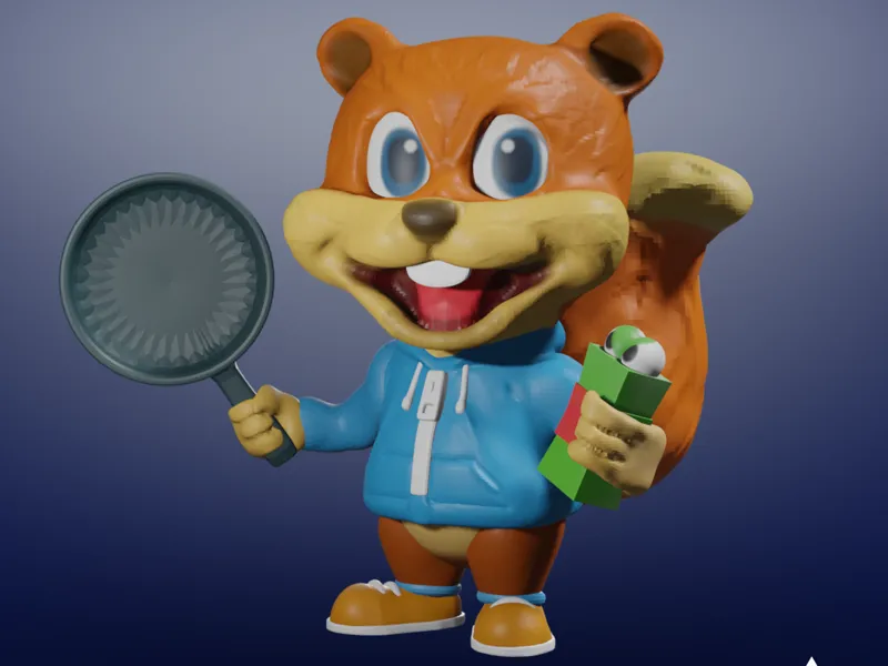 Conker Figure - Conker's Bad Fur Day