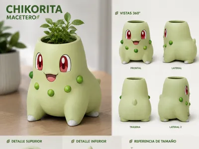 Chikorita planter