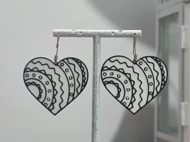 Aretes Filigrana de Azúcar