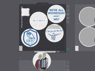 SHEFFIELD WEDNESDAY COASTERS