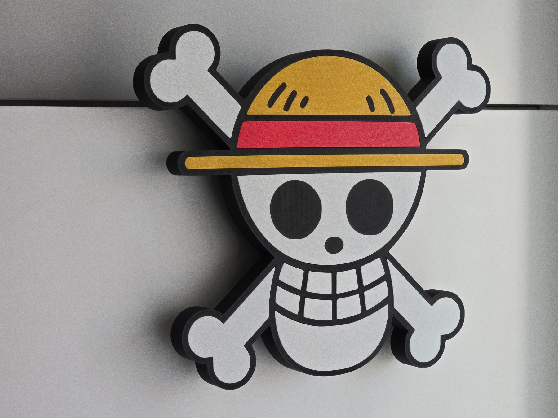 Wall-Art Jolly Roger - One Piece - NO AMS required