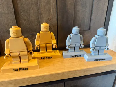 Brick Man Trophy - Several Options
