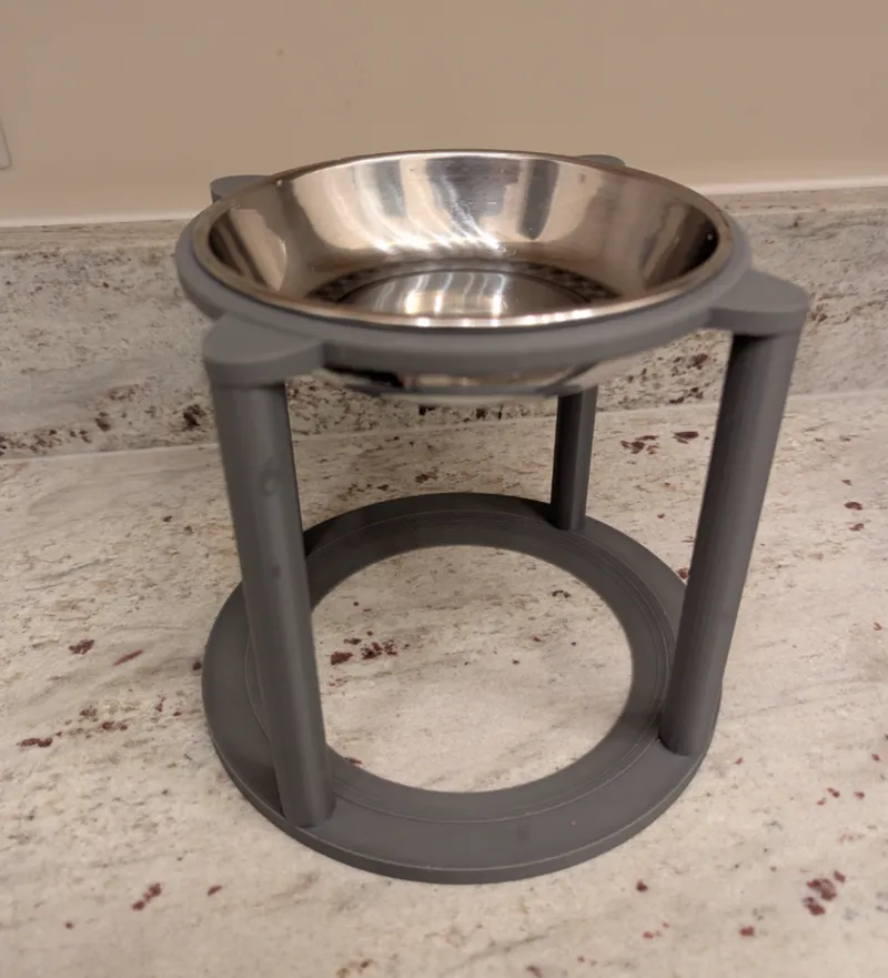 Elevated Cat Dish