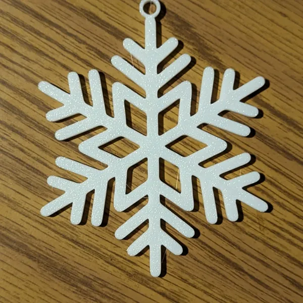 Décoration flocon de neige
