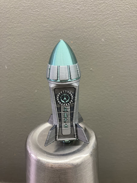 Miniatura 2 do modelo 3D 左纳乌小火箭
