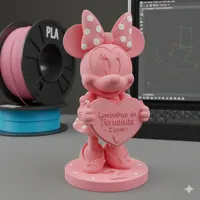 Minnie avec plaque à personnaliser — photo 3