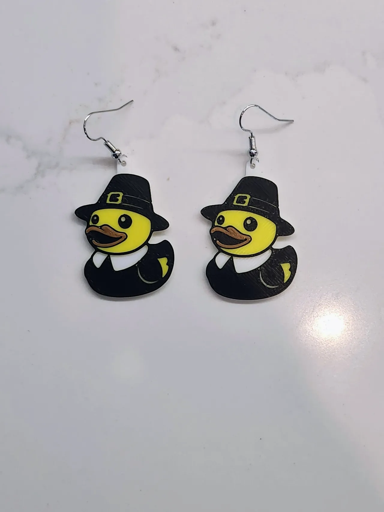Pilgrim Rubber Duck Earrings view 2