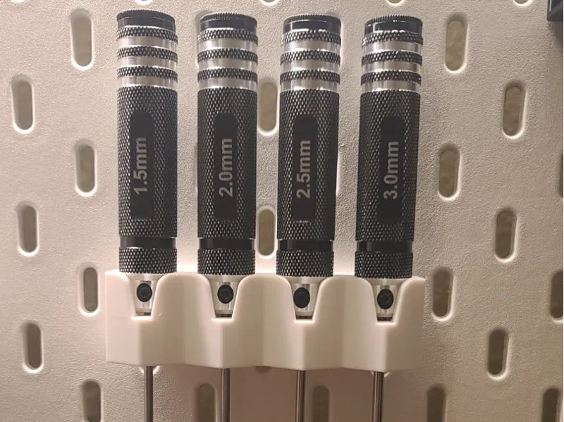 Ikea Skadis Schraubendreherhalter 4-fach