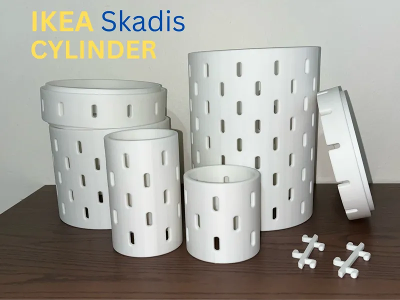 IKEA Skadis Cylinder Stackable