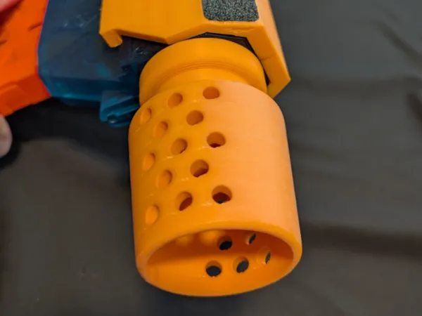 Embout lance-flammes pour blaster Nerf N-Strike