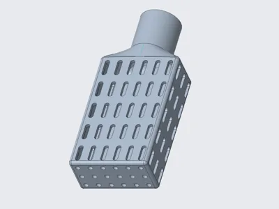 25mm aquarium pump intake filter screen