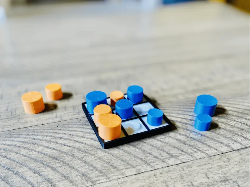 Stack-Tac-Toe|Travel Game|Strategy Thinking! 