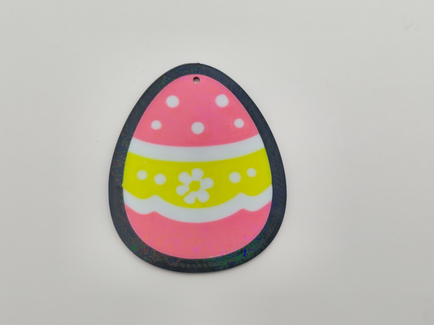 Easter Egg Flower Keychain – Spring Egg Keychain